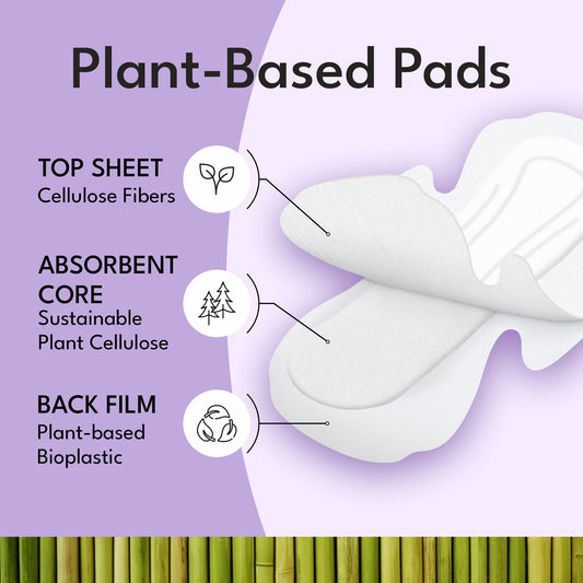 Plant-based Maxi pads Regular