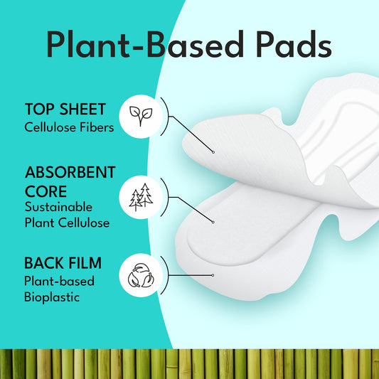 Plant- based Maxi pads Super